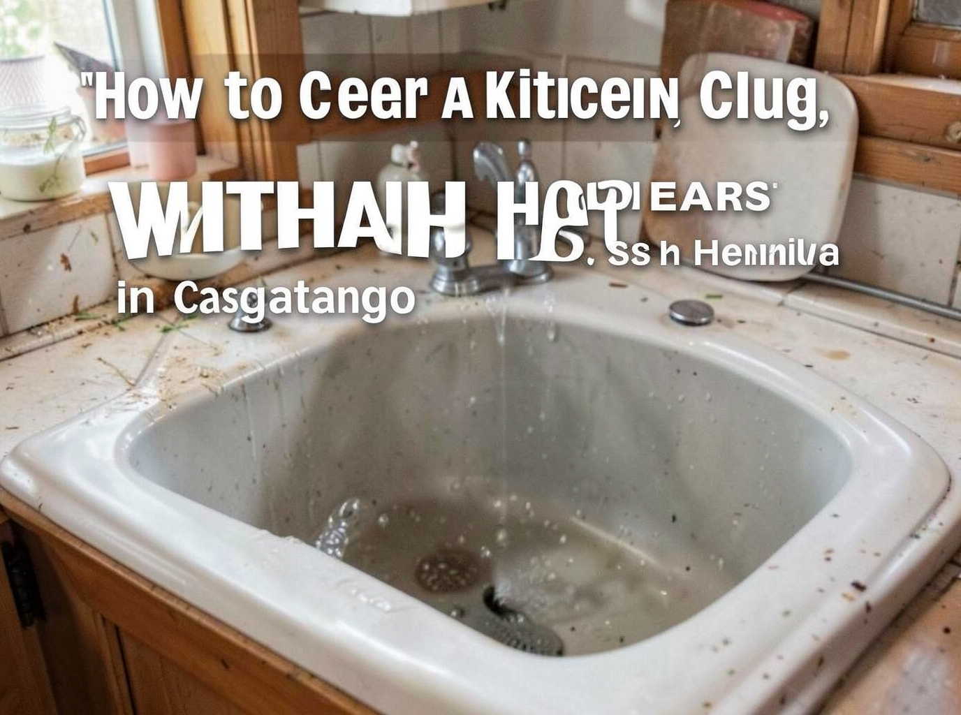 How to Clear a Kitchen Sink Clog Without Harsh Chemicals in Sacramento