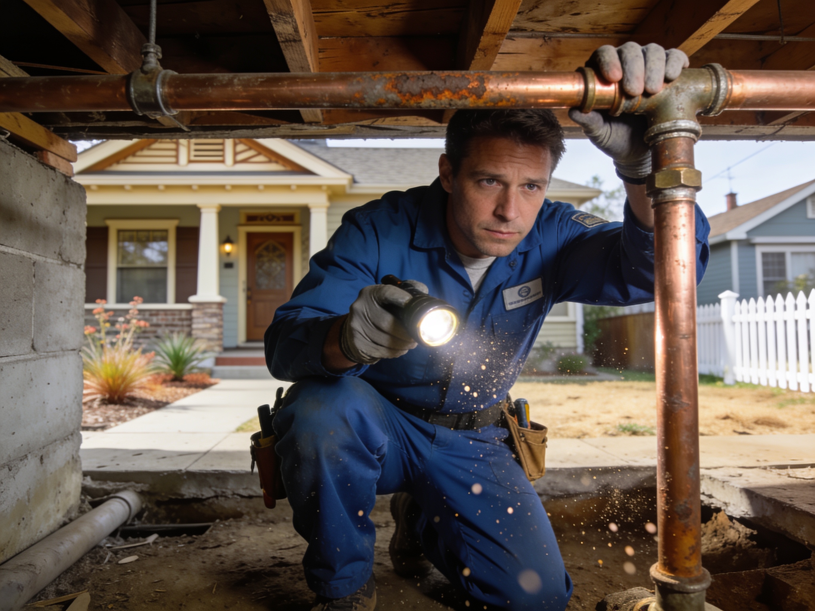 Plumbing in Rialto