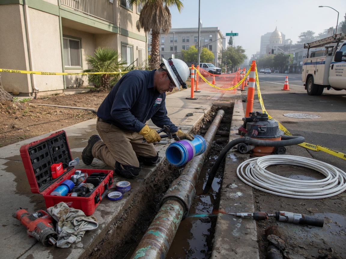 Pipe Repair in Sacramento
